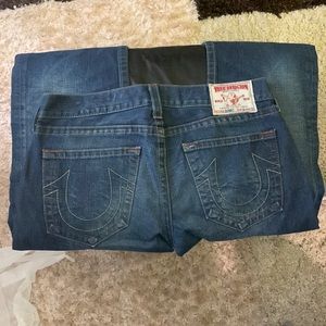 True Religion men’s Bobby jeans.